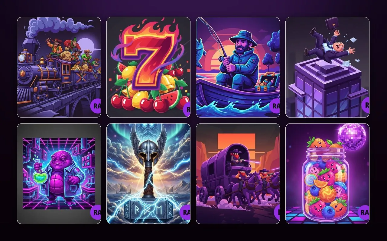Razed: Spielauswahl